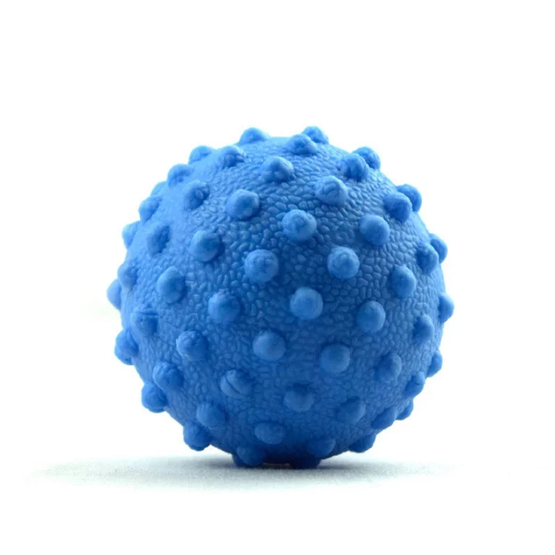 balle de massage bleue