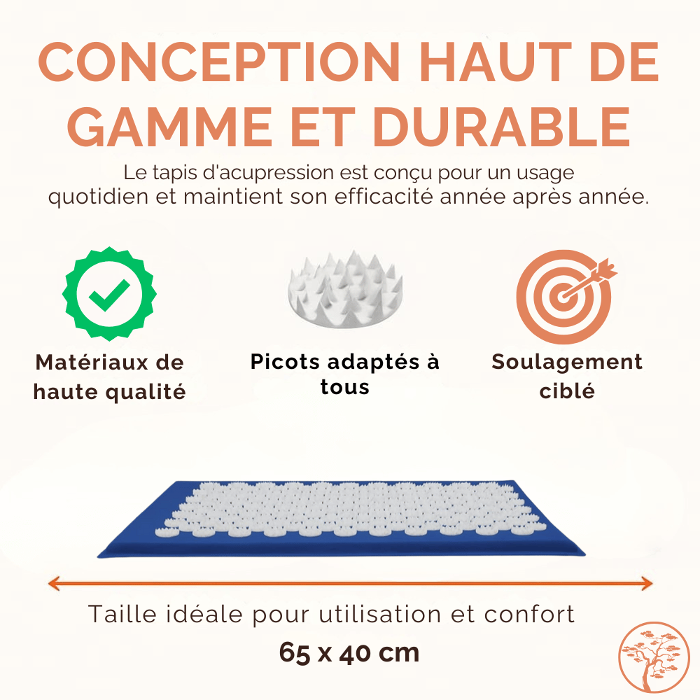 illustration tapis à picots