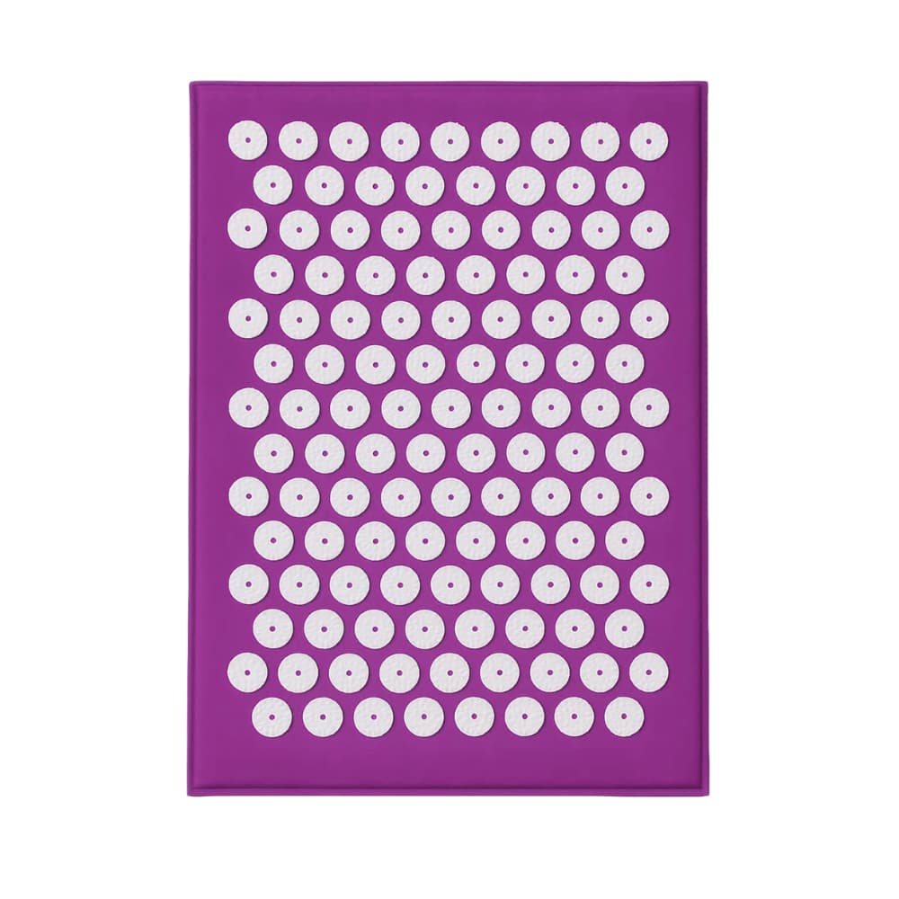 tapis à picots violet