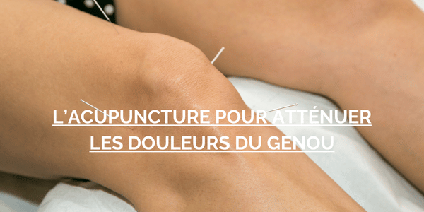 acupuncture douleur genou