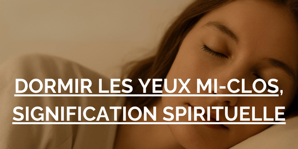 signification spirituelle de dormir