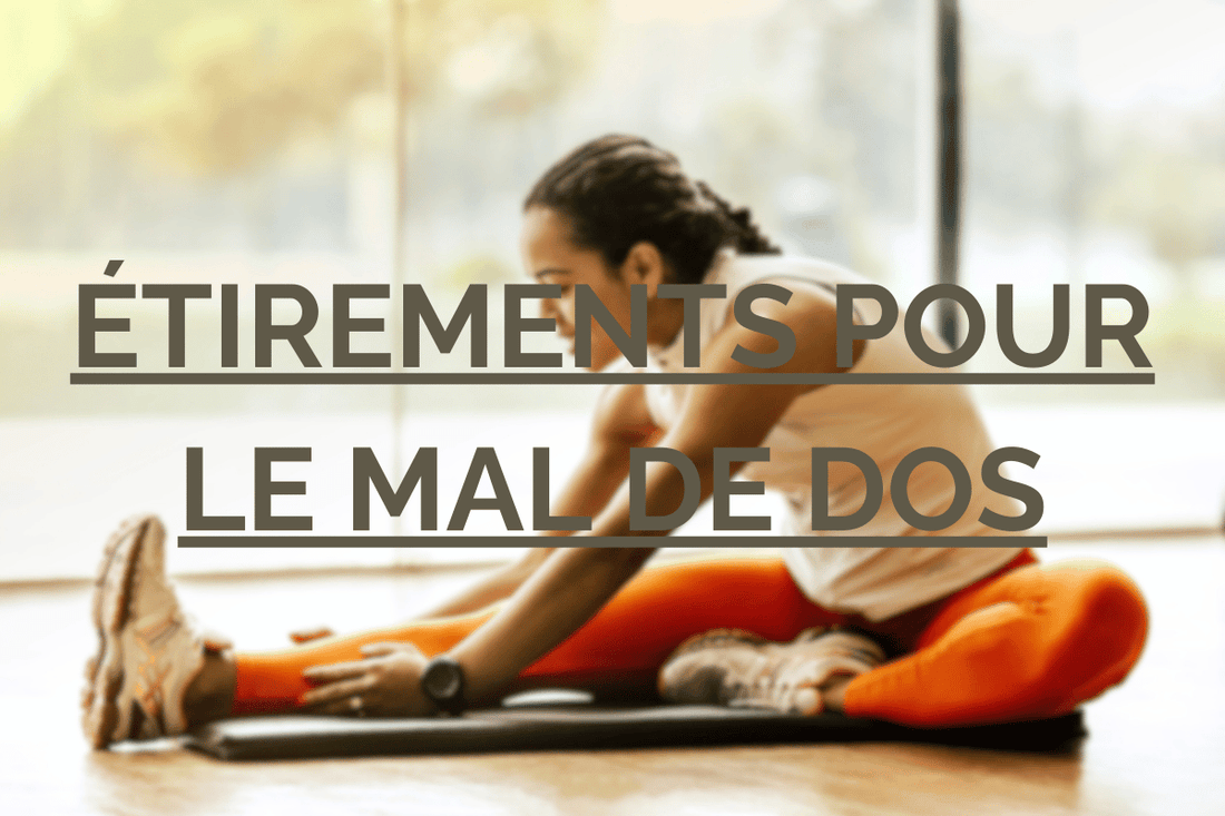 Femme qui pratique des étirements