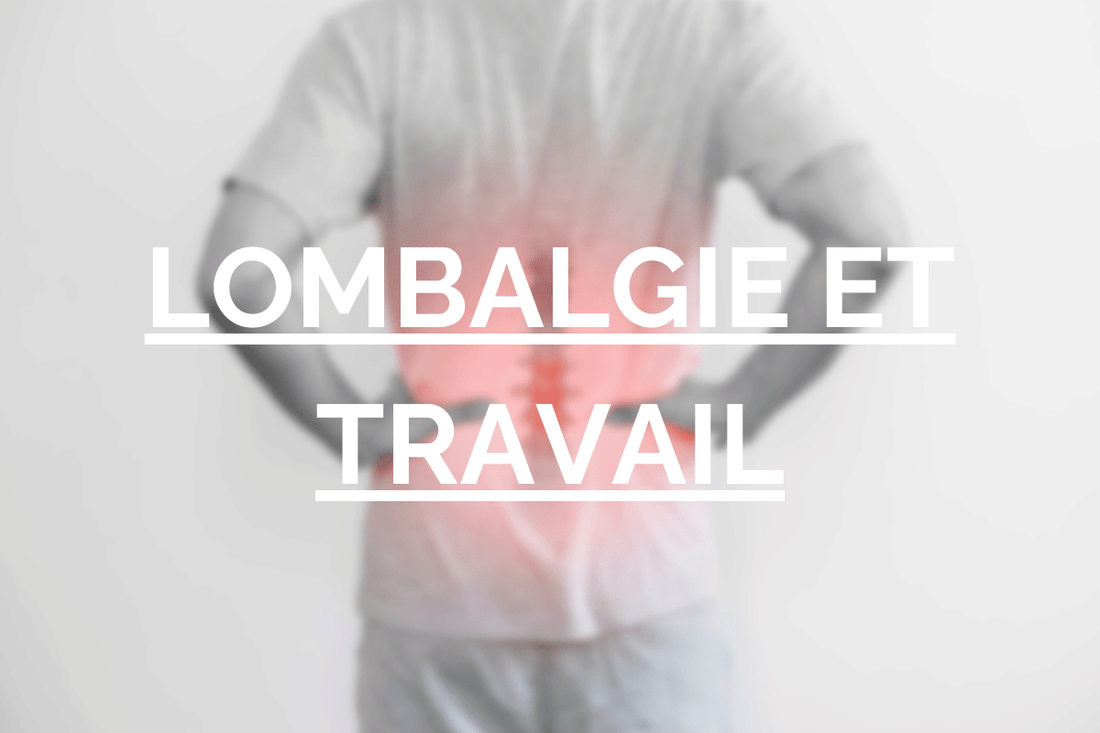 Homme souffrant d'une gêne au bas du dos