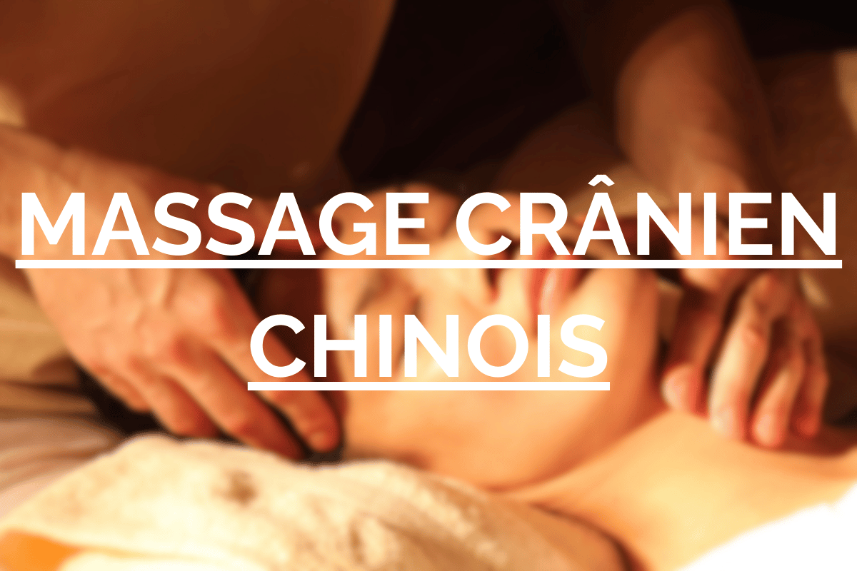 Professionnel pratiquant un massage du crâne chinois sur un patient