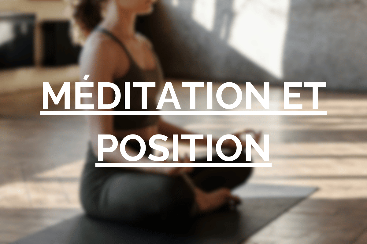 personne en Position de méditation assise