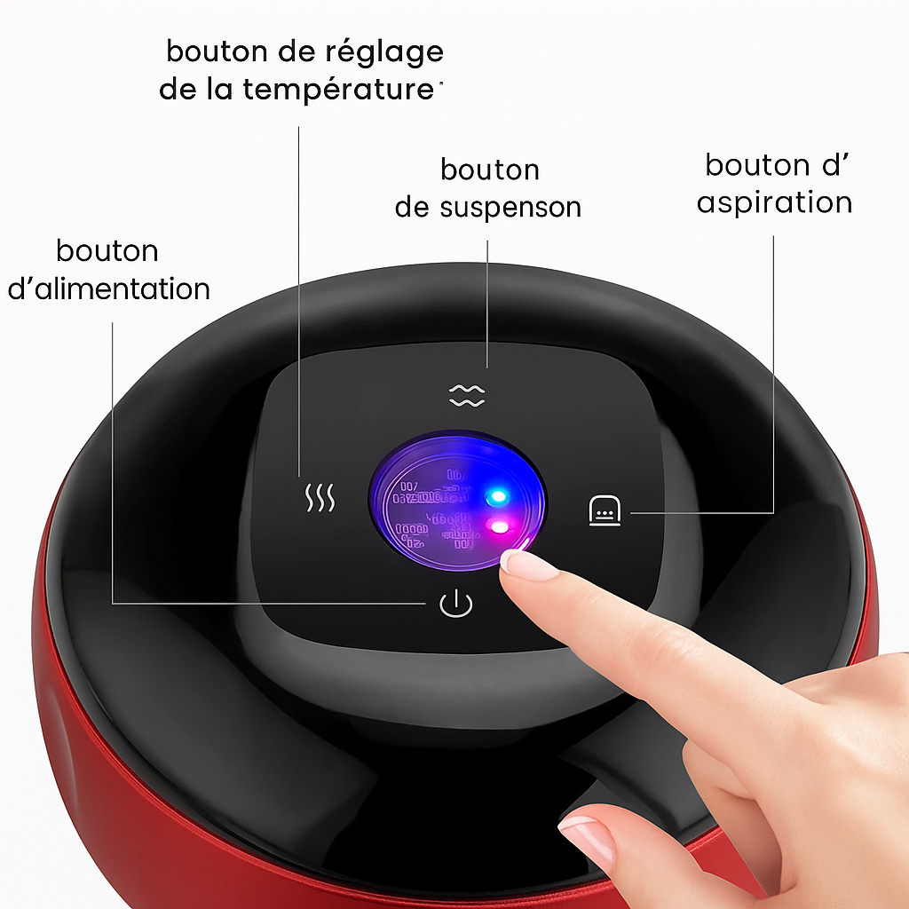 Appareil de Massage Aspiration/Vibrant