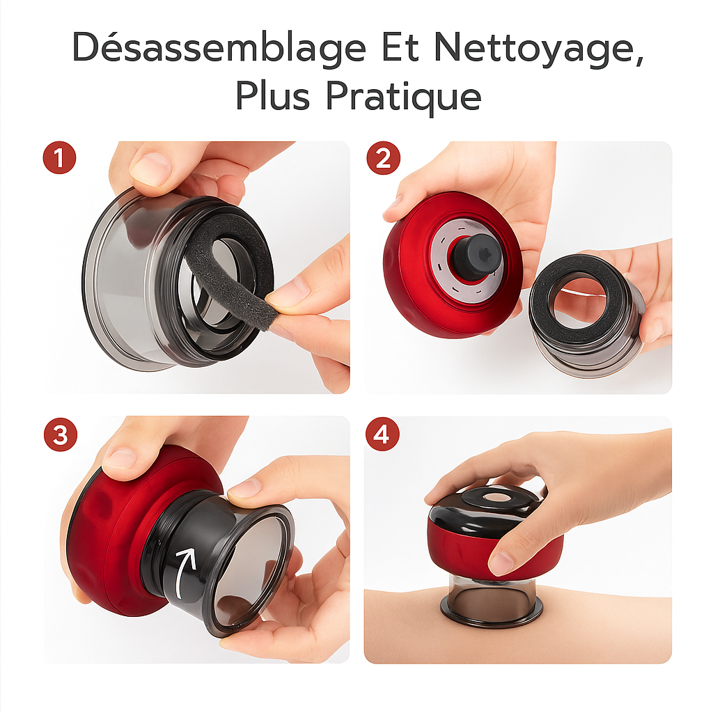 Appareil de Massage Aspiration/Vibrant