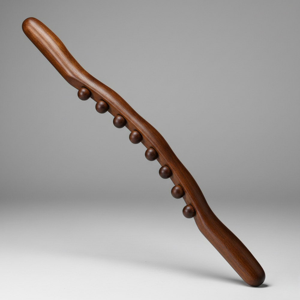 Rouleau de Massage en Bois