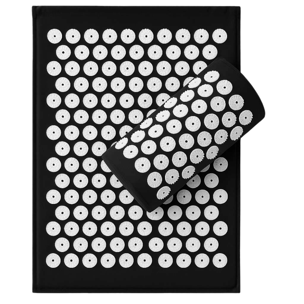 tapis acupression noir