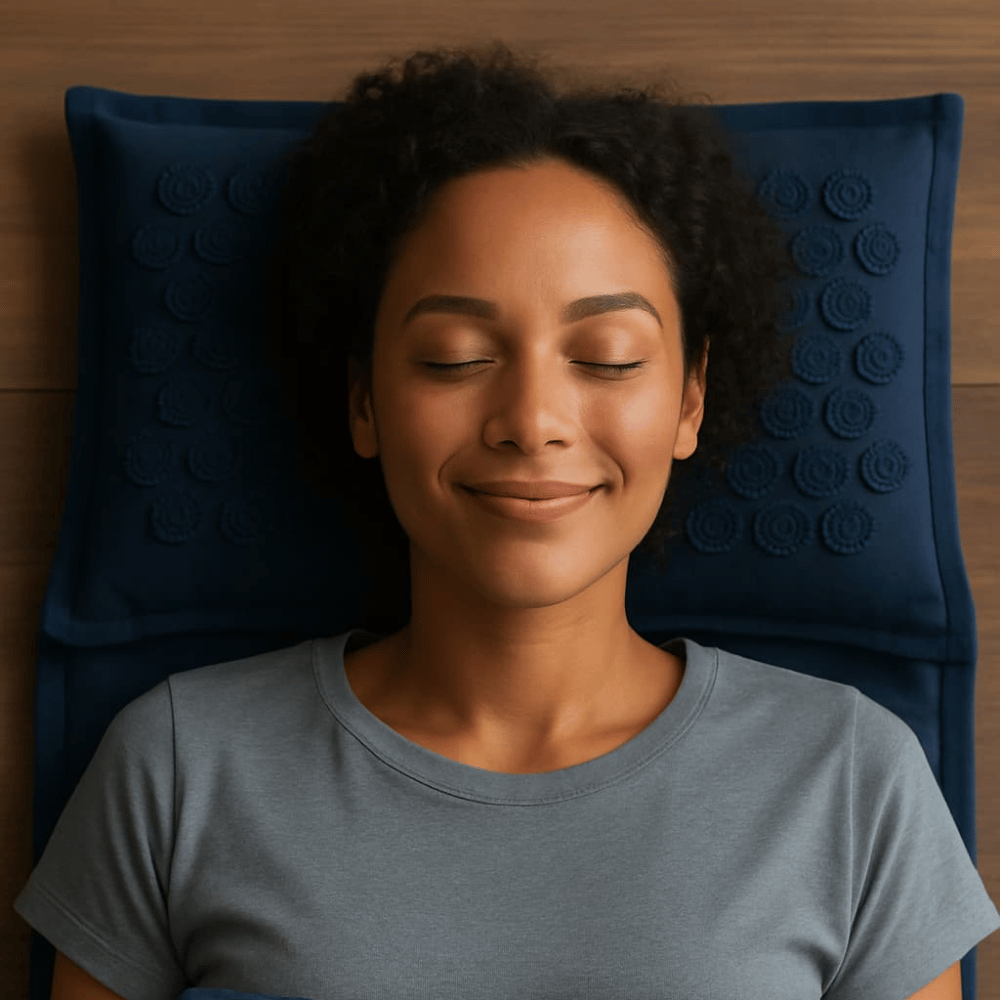 Tapis Fleurs de Lotus - En Fibre de coco