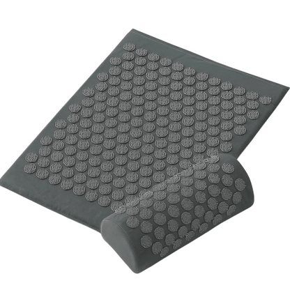 tapis lotus gris